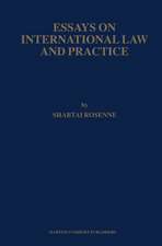 Essays on International Law and Practice