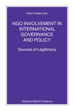 NGO Involvement in International Governance and Policy