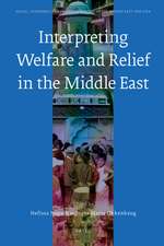 Interpreting Welfare and Relief in the Middle East