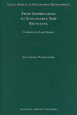 From Shipbreaking to Sustainable Ship Recycling: Evolution of a Legal Regime