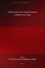 Culture and Social Transformations in Reform Era China