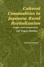 Cultural Commodities in Japanese Rural Revitalization: Tsugaru Nuri Lacquerware and Tsugaru Shamisen