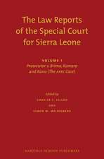 The Law Reports of the Special Court for Sierra Leone (2 vols.): Volume I: Prosecutor v. Brima, Kamara and Kanu (The AFRC Case) (Set of 2)