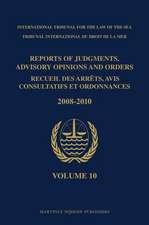 Reports of Judgments, Advisory Opinions and Orders / Recueil des arrêts, avis consultatifs et ordonnances, Volume 10 (2008-2010)