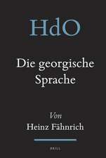 Die georgische Sprache