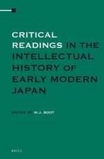 Critical Readings in the Intellectual History of Early Modern Japan (2 Vols. SET)