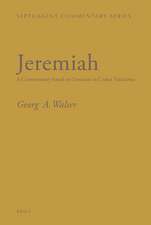 Jeremiah: A Commentary based on Ieremias in Codex Vaticanus