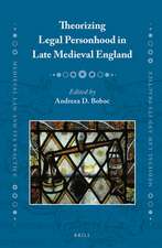 Theorizing Legal Personhood in Late Medieval England