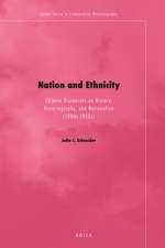 Nation and Ethnicity: Chinese Discourses on History, Historiography, and Nationalism (1900s-1920s)