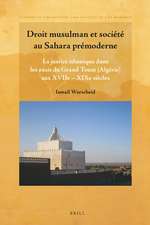 Droit musulman et société au Sahara prémoderne