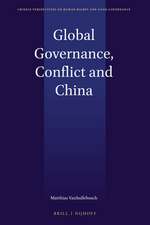 Global Governance, Conflict and China