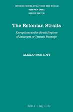 The Estonian Straits: Exceptions to the Strait Regime of Innocent or Transit Passage