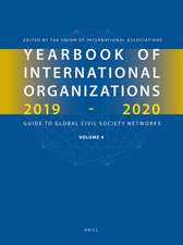 Yearbook of International Organizations 2019-2020, Volume 4