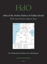 Atlas of the Arabic Dialects of Galilee (Israel)