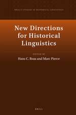 New Directions for Historical Linguistics