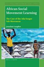 African Social Movement Learning: The Case of the Ada Songor Salt Movement