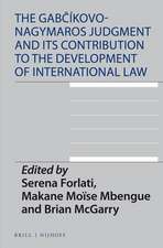 The Gabčíkovo-Nagymaros Judgment and Its Contribution to the Development of International Law