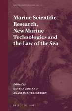 Marine Scientific Research, New Marine Technologies and the Law of the Sea