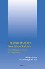 The Logic of China's New School Reforms: Selected Essays on Education by Zhong Qiquan