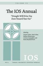 The IOS Annual Volume 23: “Drought Will Drive You Even Toward Your Foe”