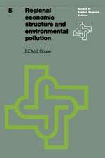 Regional economic structure and environmental pollution: An application of interregional models