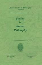 Studies in Recent Philosophy