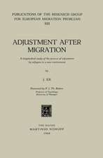 Adjustment After Migration: A longitudinal study of the process of adjustment by refugees to a new environment