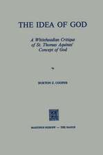 The Idea of God: A Whiteheadian Critique of St. Thomas Aquinas’ Concept of God