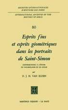 Esprits fins et esprits géométriques dans les portraits de Saint-Simon: Contributions à l'étude du vocabulaire et du style