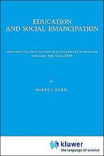 Education and Social Emancipation