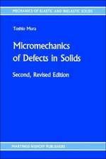 Micromechanics of Defects in Solids