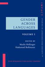 Gender Across Languages