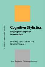 Cognitive Stylistics