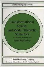Transformational Syntax and Model Theoretic Semantics: A Case Study in Modern Irish