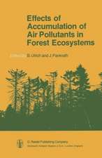 Effects of Accumulation of Air Pollutants in Forest Ecosystems: Proceedings of a Workshop held at Göttingen, West Germany, May 16–18, 1982