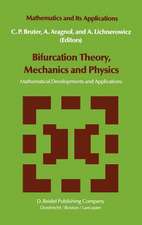 Bifurcation Theory, Mechanics and Physics: Mathematical Developments and Applications