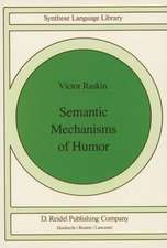 Semantic Mechanisms of Humor