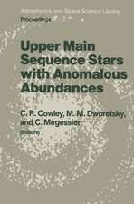 Upper Main Sequence Stars with Anomalous Abundances: Proceedings of the 90th Colloquium of the International Astronomical Union, held in Crimea, U.S.S.R., May 13–19, 1985