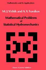 Mathematical Problems of Statistical Hydromechanics