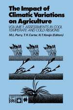 The Impact of Climatic Variations on Agriculture