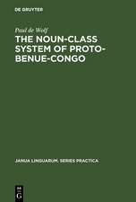 The Noun-Class System of Proto-Benue-Congo