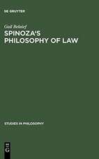 Spinoza's Philosophy of Law