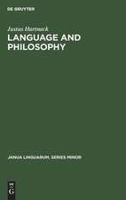 Language and Philosophy