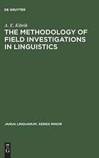 The methodology of field investigations in linguistics: (setting up the problem)