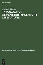 Typology of Sevententh-Century Literature