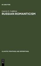 Russian romanticism: 2 essays