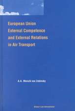 European Union External Competence and External Relations in Air Transport