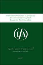 Ifa: International Taxation of Dividends Reconsidered