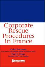 Corporate Rescue Procedures in France