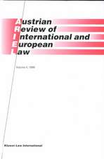 Austrian Review of International and European Law, Volume 4 (1999)